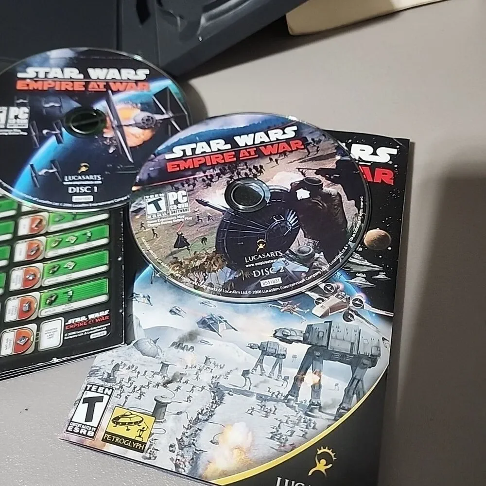 STAR WARS: Empire At War PC CD ROM 2006 COMPLETE